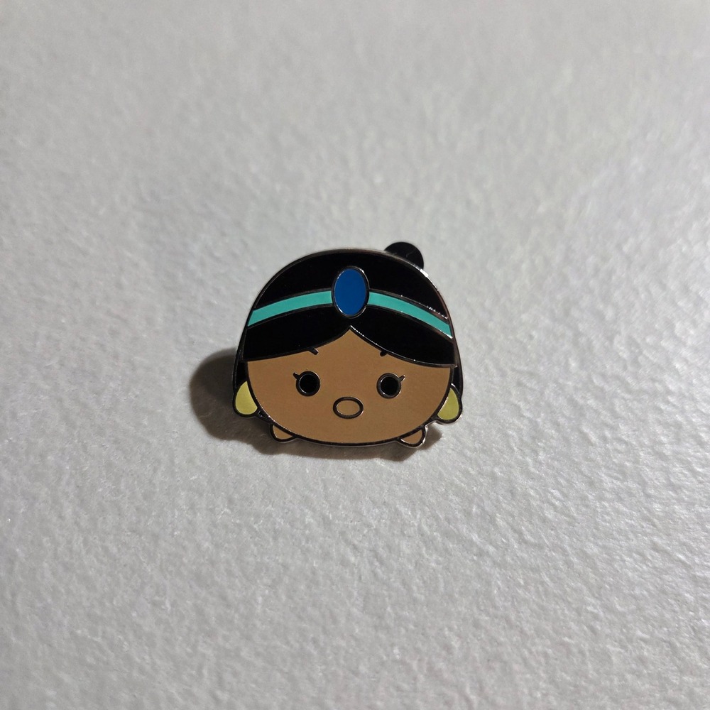 Disney Enamel Pin Unisex OS Multi Tsum Tsum Jasmine Aladdin Princess Trading